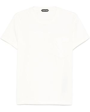 Tom Ford Pure 7 Oz Cotton T Shirt - White