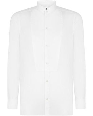 Tom Ford Classic Fit Muslin Evening Shirt - White