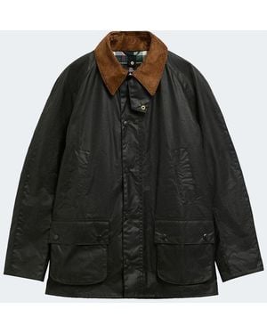 Barbour Icons Ashby Wax Jacket - Black