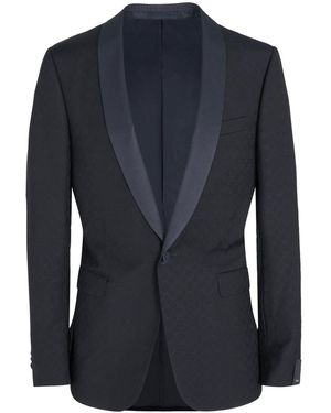 ZEGNA Shawl Lapel Jacket - Blue
