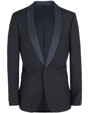 ZEGNA Shawl Lapel Jacket - Blue