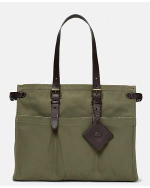 Timberland Canvas Tote Bag - Green