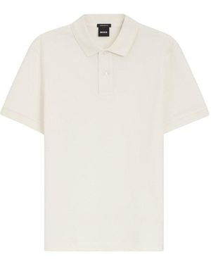 BOSS Pallas Polo Shirt - White