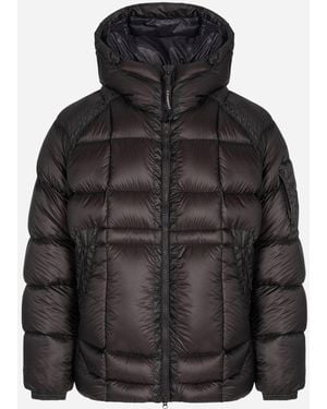 C.P. Company Dd Shell Hooded Down Jacket - Black