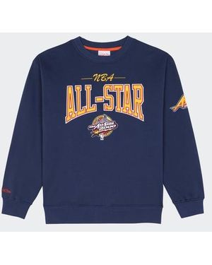 Mitchell & Ness Sweatshirt - Bleu
