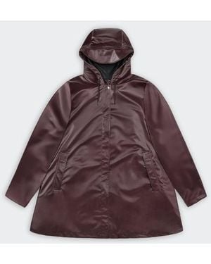Rains Veste Pour Femmes 18050 Depht - Marron
