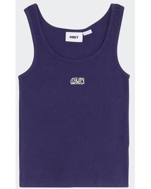 Obey Débardeur - Bleu