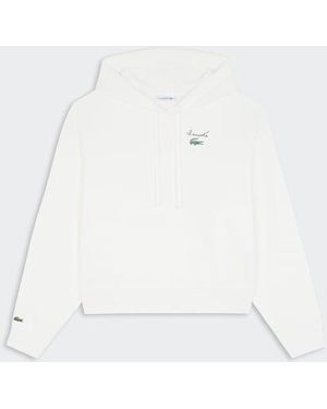 Lacoste Hoodie - Blanc