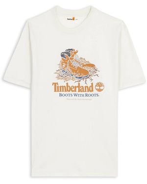 Timberland T-shirt - Blanc