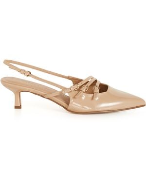 City Chic Plus Size Novah Petitie Heel Shoes - White