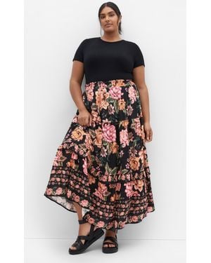 City Chic Plus Size Skirt - Multicolor