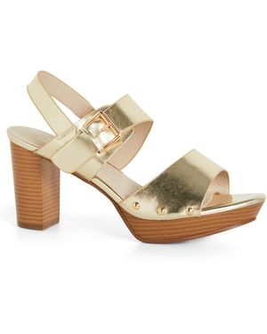 City Chic Plus Size Izzy Platform Heel Shoes - White