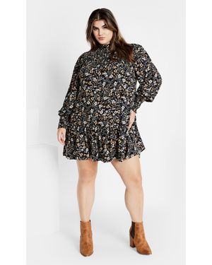 City Chic Plus Size Cece Dress - Black