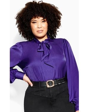 City Chic Plus Size - Purple