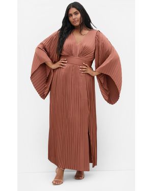 knee length dresses for ladies Mirabella Mulberry Ombre Maxi Dress main image 0