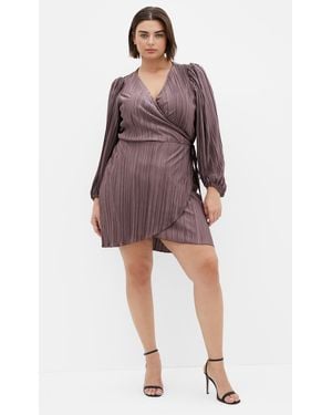 City Chic Plus Size Kira Dress - Red