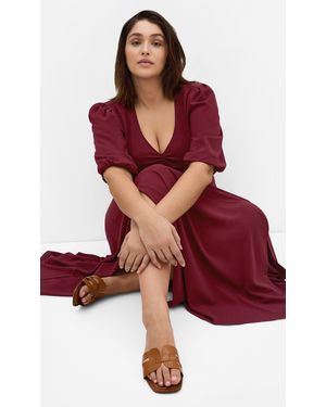 CCX Plus Size Jolene Maxi Dress - Red