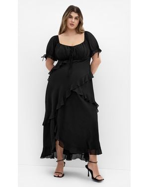 City Chic Plus Size Shayla Maxi Dress - Black