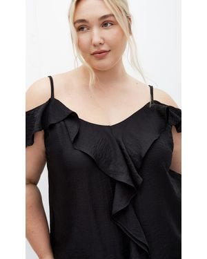 City Chic Plus Size Aliya Top - Black