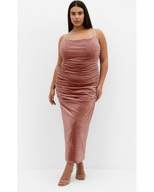 City Chic Plus Size Athera Dress - Red