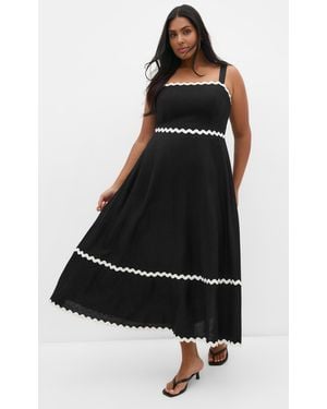 City Chic Plus Size Shani Maxi Dress - Black