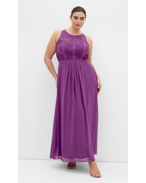 City Chic Plus Size Fleetwood Maxi Dress in Black | Lyst
