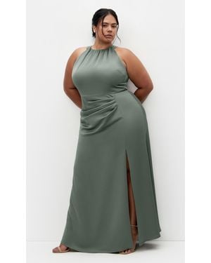 City Chic Plus Size Celina Maxi Dress - Green