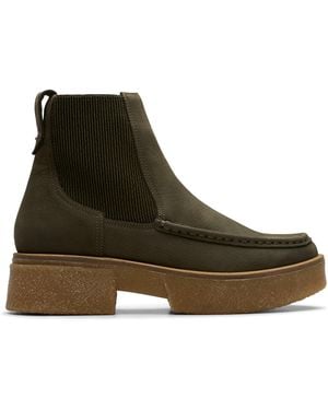 Clarks Linoso Top Ankle Boot Standard Fit - Green