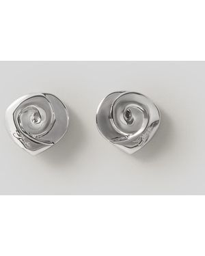 Claudie Pierlot Silberne Ohrringe Claudie - Grau