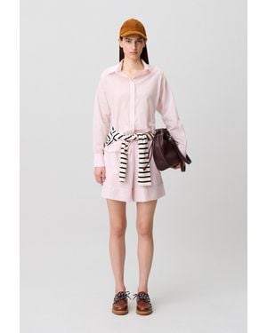 Claudie Pierlot Ruffled Back Shirt - Multicolour