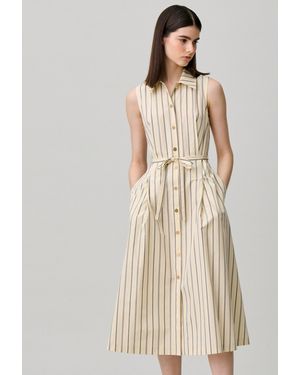 Claudie Pierlot Long Sleeveless Dress - Natural