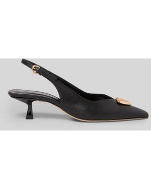 Claudie Pierlot Pumps Mit Goldenem Herz - Schwarz