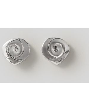 Claudie Pierlot Boucles D'Oreilles Argentées Claudie - Gris