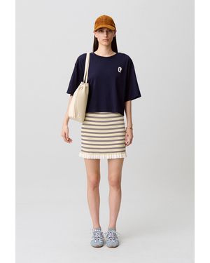 Claudie Pierlot Cp Cotton T-Shirt - Blue