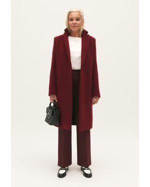Manteau rouge claudie pierlot hotsell