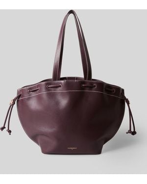 Claudie Pierlot Alban Smooth Leather Bag - Red