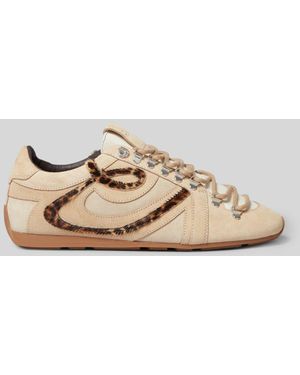 Claudie Pierlot Swing Wildleder-Sneaker - Mehrfarbig