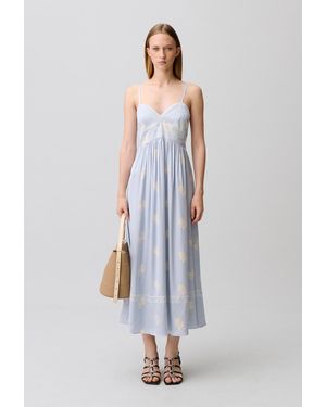 Claudie Pierlot Flowy Strappy Dress - White