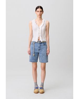 Claudie Pierlot Sleeveless Top - Blue