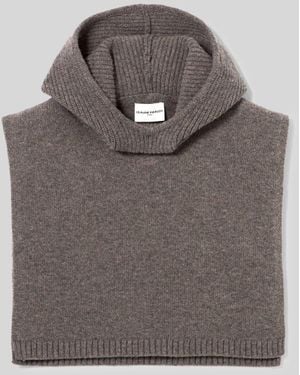 Claudie Pierlot Hooded Knit Jumper - Grey
