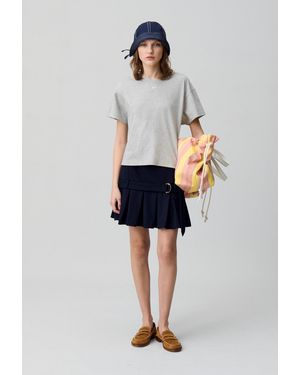 Claudie Pierlot Cp Cotton T-Shirt - Blue