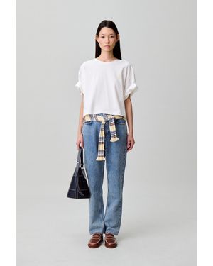 Claudie Pierlot Cp Cotton T-Shirt - Blue