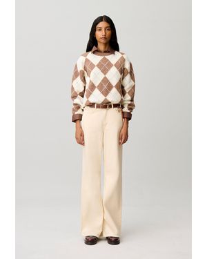 Claudie Pierlot Pull Droit Multicolore - Neutre