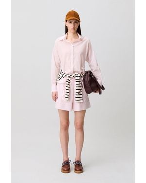 Claudie Pierlot Ruffled Back Shirt - Multicolour