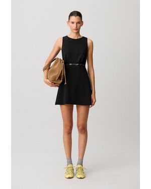Claudie Pierlot Lace Backless Dress - Blue