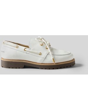 Claudie Pierlot Chaussures Bateau Cuir - Multicolore