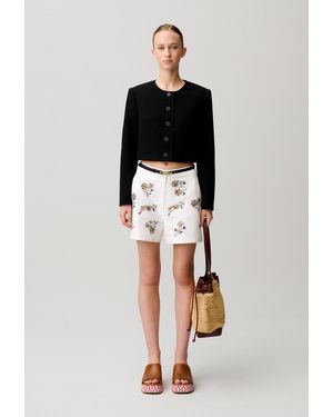 Claudie Pierlot Round Neck Jacket - Black