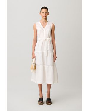 Claudie Pierlot Flowy Maxi Dress - White