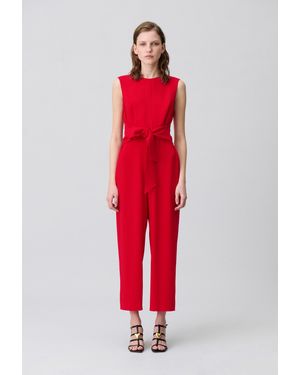 Claudie Pierlot Ärmelloser Jumpsuit - Rot