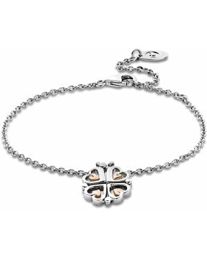 Clogau Tree Of Life Sterling Heart Bracelet - Metallic